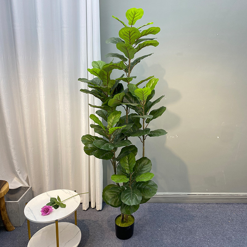 Fiddle Leaf Fig - Plantas Artificiais De Grande Árvore De