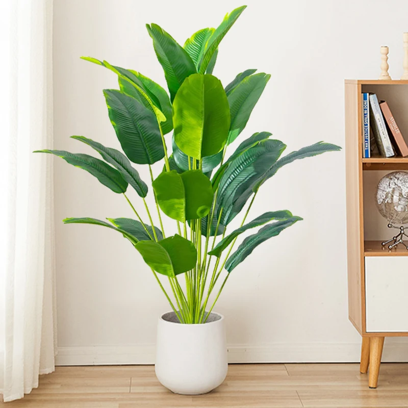 Fiddle Leaf Fig - 1 unidade de plantas artificiais, grande
