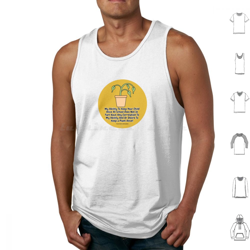Camisetas sem mangas de algodã - Parent Of Plant avaliação e preço