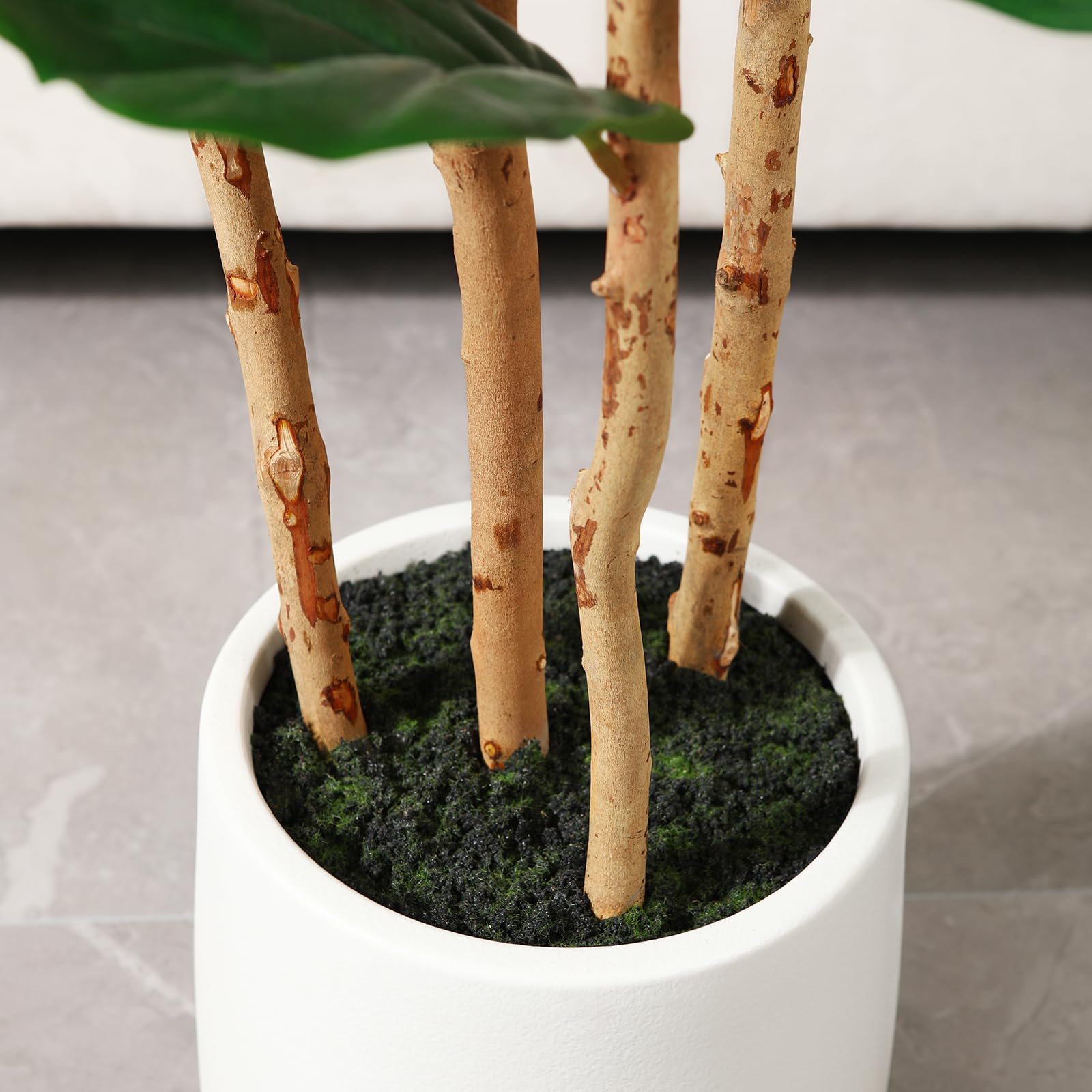 Árvore artificial de figueira- - Fiddle Leaf Fig avaliação e preço